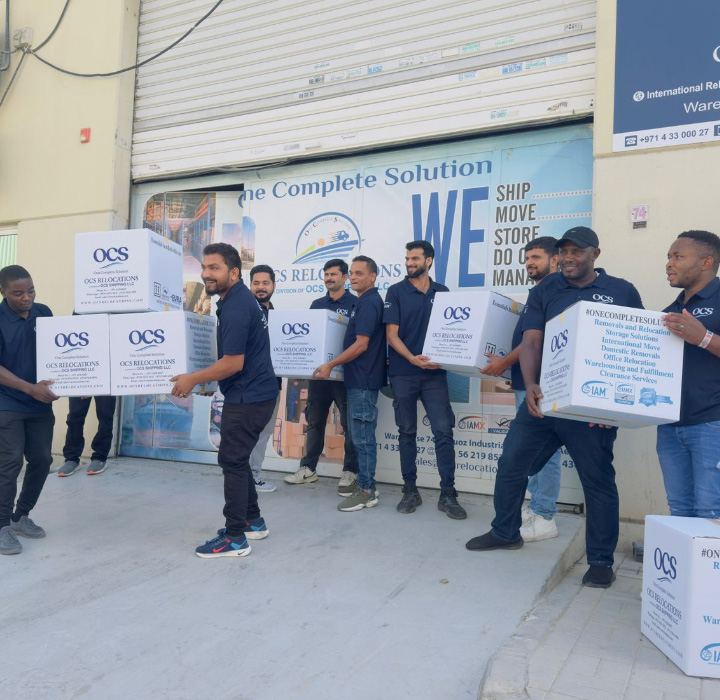 OCS Relocations packing materials and moving boxes