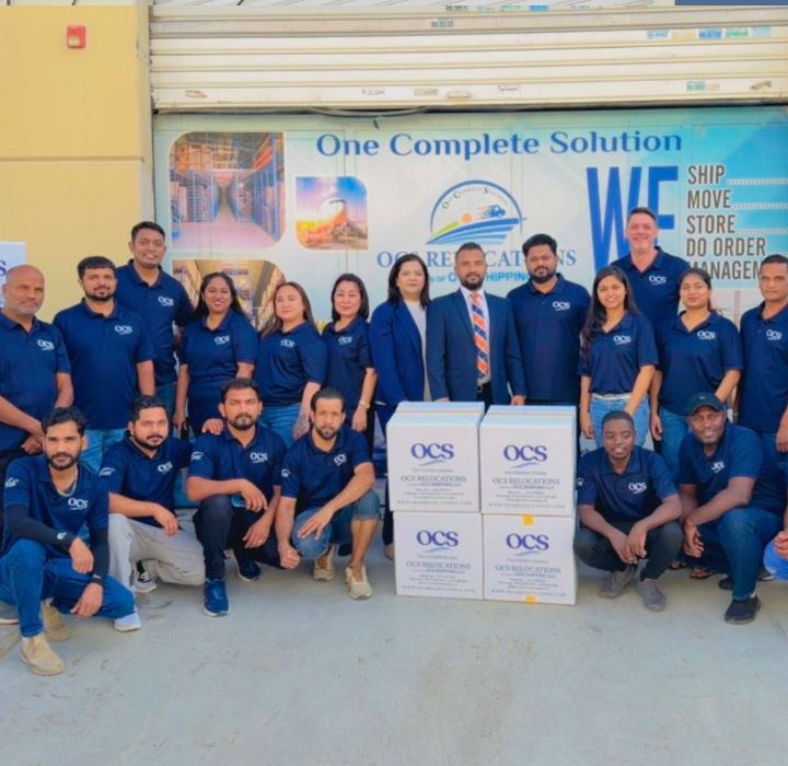 OCS Relocations professional movers on a relocation project